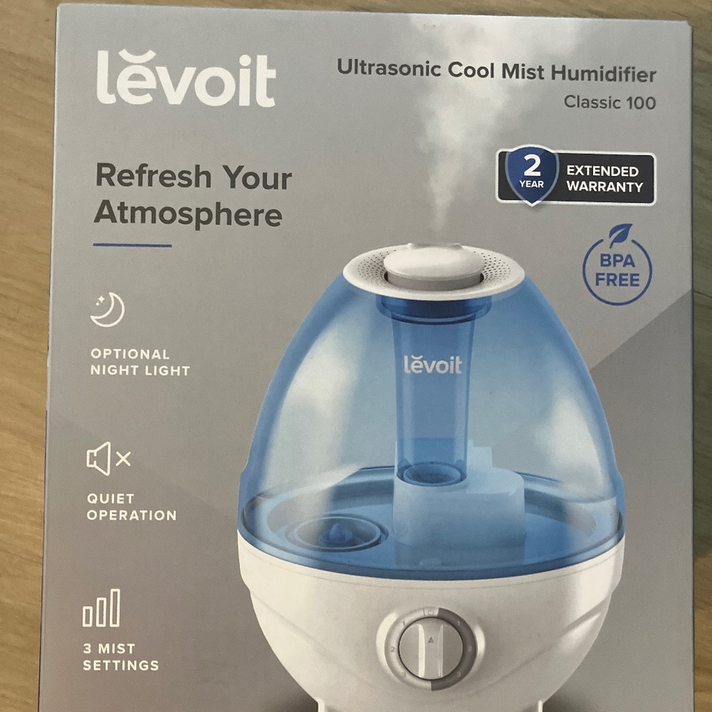 Levoit 2.4L Cool Mist Humidifier Classic 100 Model